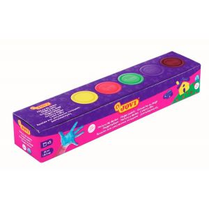 Farby do malowania palcami Jovi, 5 kolorów x 35ml